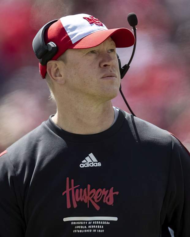 Scott Frost 2022 spring game Nebraska football